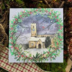 Bild von CHRISTMAS CHURCH CHRISTMAS CARD