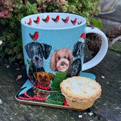 Bild von FESTIVE DOGS CHRISTMAS MUG