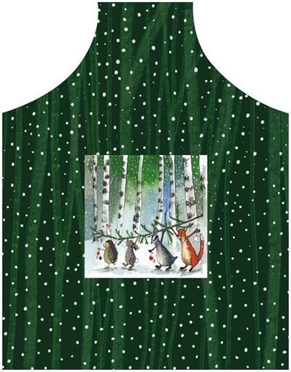 Bild von FESTIVE FOREST CHRISTMAS APRON