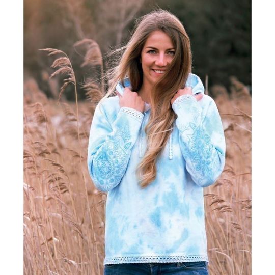 Bild von Hoodie wolkenblau von The Spirit of OM