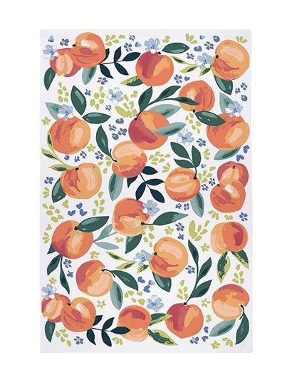 Bild von Life is Peachy Cotton Tea Towel - Ulster Weavers