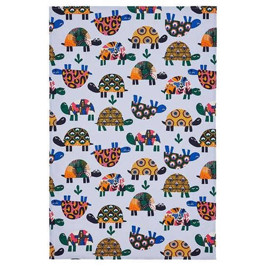 Bild von Turtles Cotton Tea Towel - Ulster Weavers