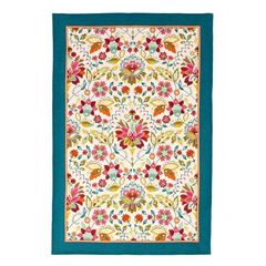 Bild von Bountiful Floral Cotton Tea Towel - Ulster Weavers