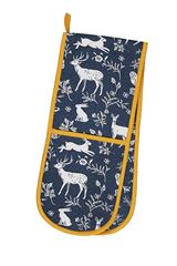 Bild von Forest Friends Navy Oven Glove - Ulster Weavers