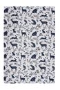 Bild von Forest Friends Navy Tea Towel 2PK - Ulster Weavers