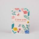 Bild von Plantable Postcard – I love you