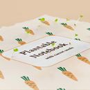 Bild von Plantable notebook with carrot seeds