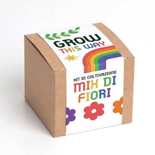 Bild von GROW THIS WAY Kit di Autocoltivazioni Mix di Fiori