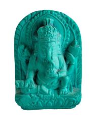 Bild von Ganesha aus Türkis Miniatur