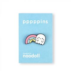 Bild von Noodoll Enamel Pin RIcerainbow + Riceboo, VE-6