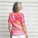 Bild von Bluse Tamika in pink-orange von The Spirit of OM