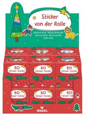 Bild von Sticker von der Rolle Weihnachtsfreunde, VE-24