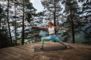 Bild von Yoga Leggings in karibik-blue von The Spirit of OM