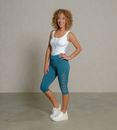 Bild von Leggings capri in blue bay von The Spirit of OM