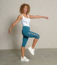 Bild von Leggings capri in blue bay von The Spirit of OM