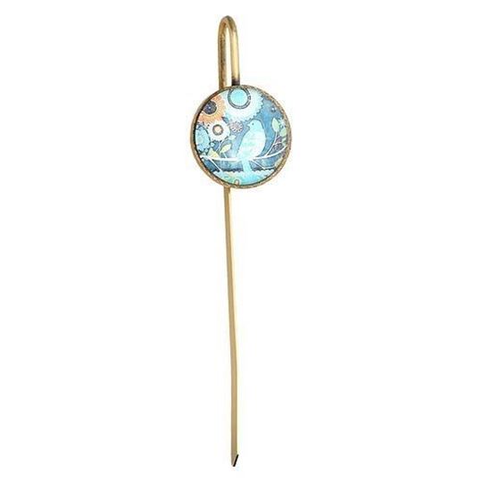 Bild von Lesezeichen BIRD blue, VE-6