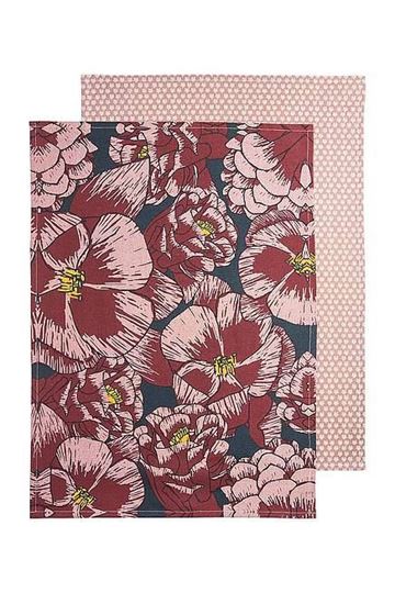 Bild von Geschirrtuch FLORAL 2er-Set