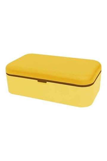 Bild von Brotdose PLAIN 18,7 cm yellow