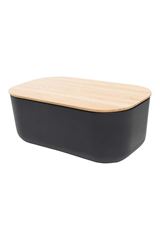 Bild von Brotdose PLAIN 19,8 cm black