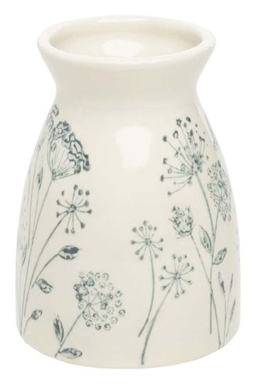 Bild von Vase FLORAL blue