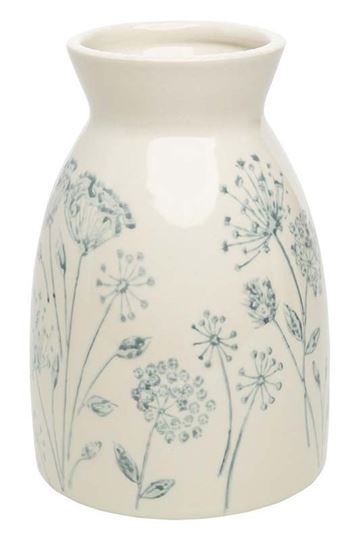 Bild von Vase FLORAL blue