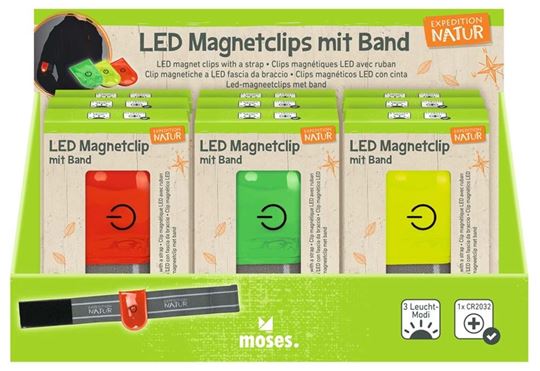 Bild von Expedition Natur LED Magnetclip mit Band, VE-9