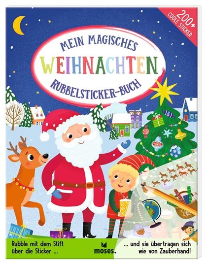 Bild von Mein magisches Rubbelsticker-Buch Weihnachten, VE-1