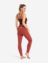 Bild von Leggings Yoga and Run in erdrot von The Spirit of OM