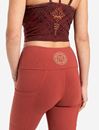 Bild von Leggings Yoga and Run in erdrot von The Spirit of OM