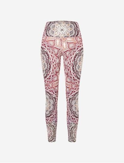 Bild von Yoga Leggings Mangala in erdrot-natur von The Spirit of Om