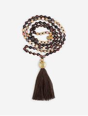 Bild von Kette Mala Hridaya Tigerauge von The Spirit of Om