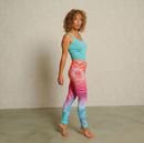 Bild von Yoga Leggings Indian Spirit in mango-pink-blue von The Spirit of OM