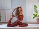 Bild von Yoga-Leggings Shakti - henna/rot von The Spirit of OM