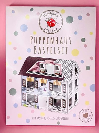 Bild von Puppenhaus Bastelset zum Bemalen