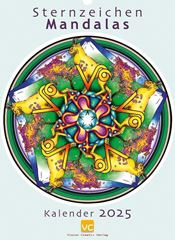 Bild von Deva Padma (Illustr.): Sternzeichen-Mandalas. Kalender 2025