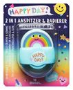 Bild von Happy Day 2 in 1 Anspitzer & Radierer, VE-24