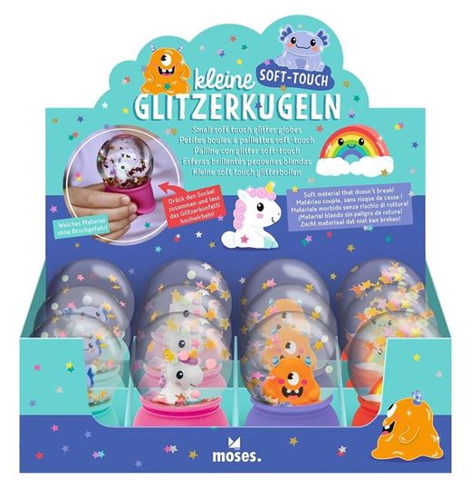 Bild von Kleine Glitzerkugeln Soft-Touch, VE-12