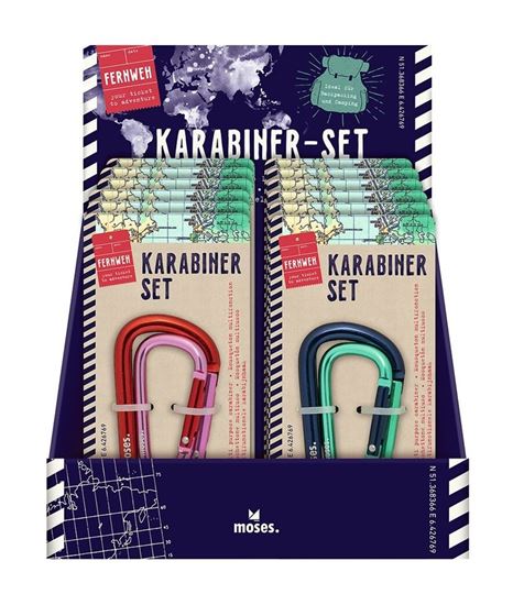 Bild von Fernweh Karabiner 2er Set, VE-12