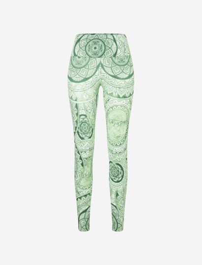 Bild von Yoga Leggings Bala in smaragd von The Spirit of Om