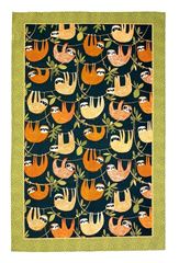 Bild von Hanging Around Cotton Tea Towel - Ulster Weavers