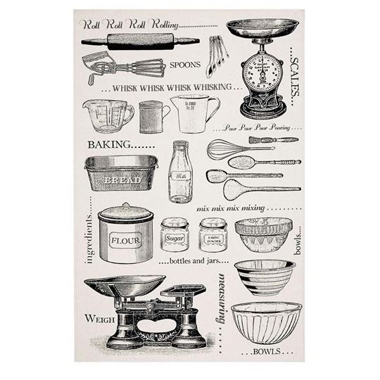 Bild von Baking Cotton Tea Towel - Ulster Weavers