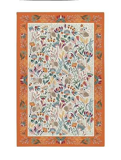 Bild von Field Mice Cotton Tea Towel - Ulster Weavers