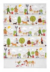 Bild von Walkies Cotton Tea Towel - Ulster Weavers