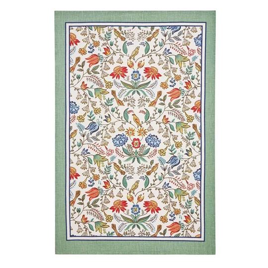 Bild von Arts and Crafts Cotton Tea Towel - Ulster Weavers