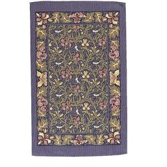 Bild von Birds & Iris Blue Cotton Tea Towel - Ulster Weavers