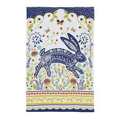 Bild von Woodland Hare Cotton Tea Towel - Ulster Weavers