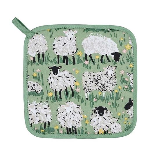 Bild von Woolly Sheep Pot Mat - Ulster Weavers