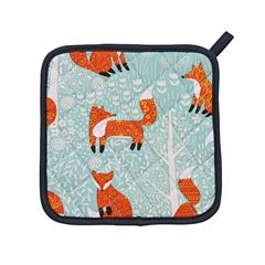 Bild von Foraging Fox Pot Mat - Ulster Weavers