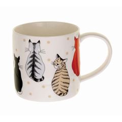 Bild von Cats In Waiting New Bone China Mug - Ulster Weavers