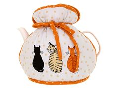 Bild von Cats In Waiting Muff Tea Cosy - Ulster Weavers